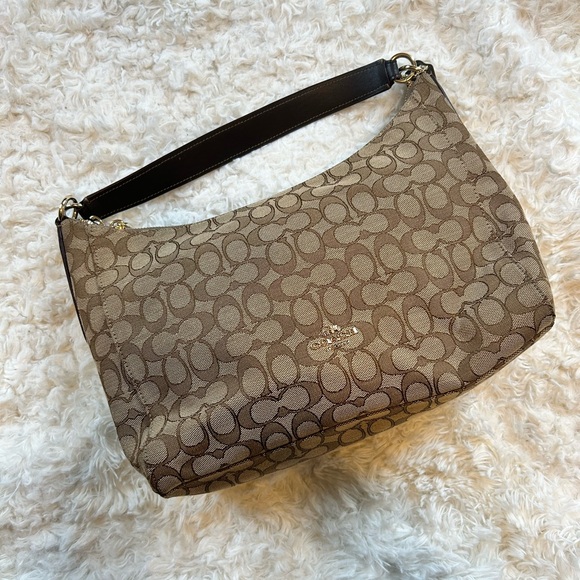 Coach c1757-f58284 East/West Celeste Hobo Signature Canvas  Shoulder Bag - Picture 14 of 14